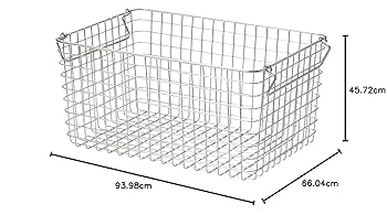 むじるし ステンレスワイヤーバスケット6 | 無印良品